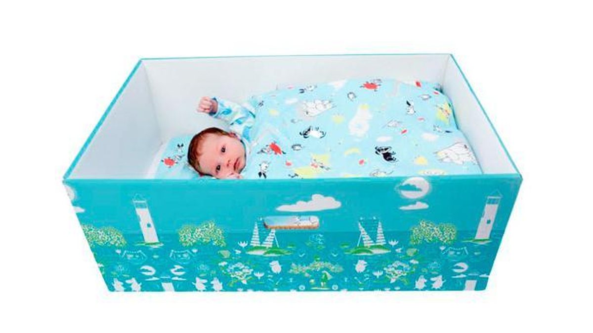 bebe_caixa - Uma empresa finlandesa foi criada para comercializar o produto em vários países (Imagem: Divulgação / Finnish Baby Box Company)
