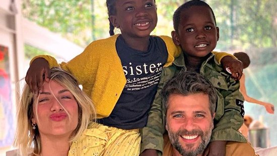Giovanna Ewbank e Bruno Gagliasso mostram novas fotos dos filhos e encantam seguidores (Foto: Reprodução/Instagram 