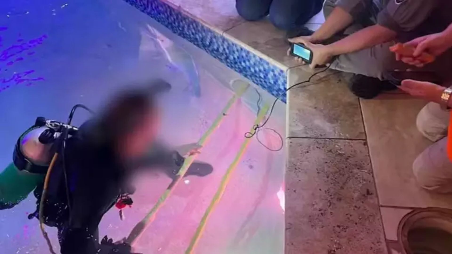 Menina morre em tubulação de piscina