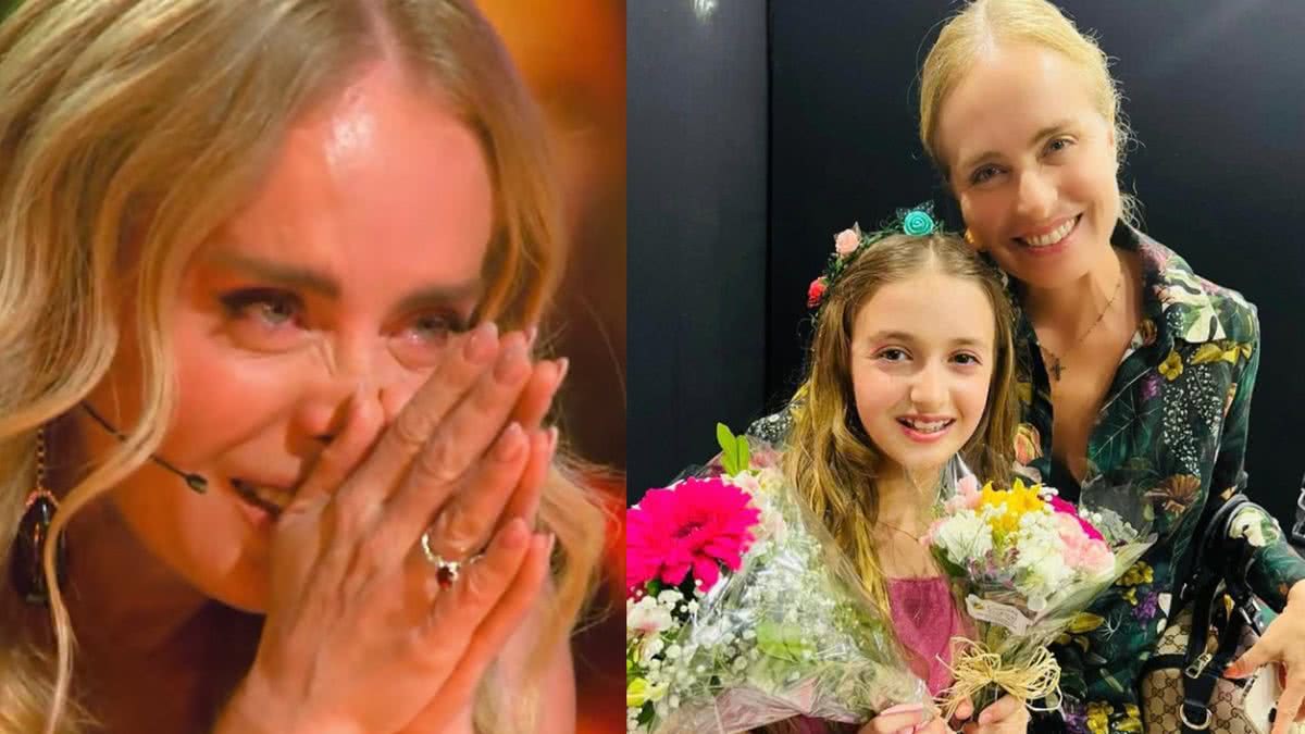 Angélica foi às lágrimas com a homenagem da filha - Reprodução/Instagram