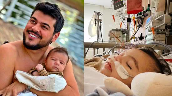 Cristiano contou como foi a cirurgia de Miguel, que nasceu com uma doença rara - (Foto: Reprodução/Instagram)