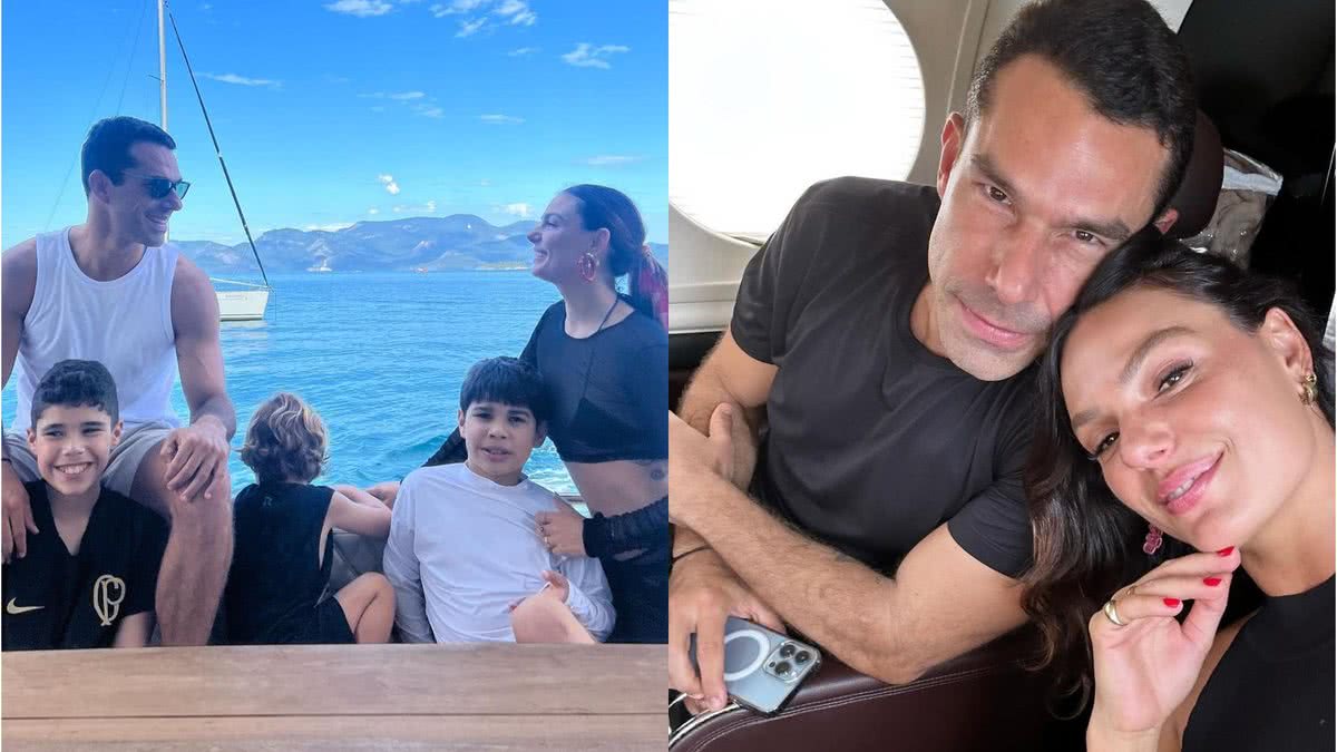Isis Valverde se declara para enteado, filho do noivo Marcus Buaiz e Wanessa Camargo: "Te admiro" - (Foto: Reprodução/Instagram)