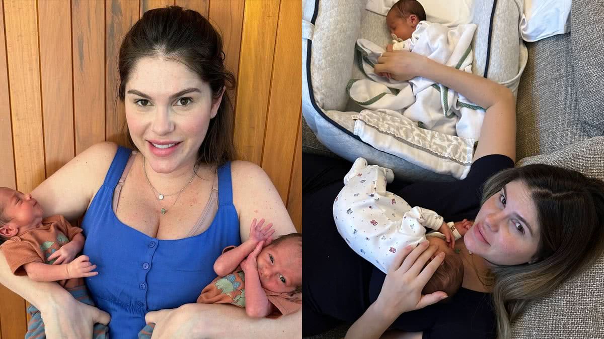 Bárbara Evans responde sobre amamentação dos gêmeos recém-nascidos - (Foto: Reprodução/Instagram)