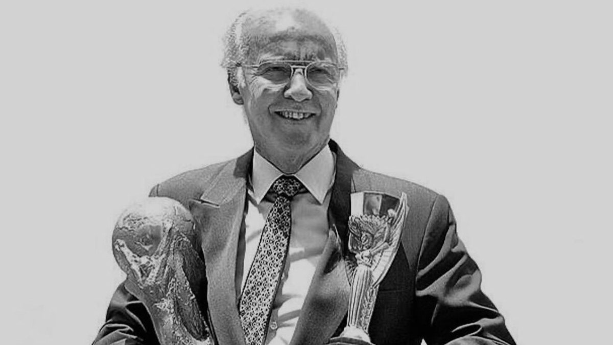 Zagallo, maior vencedor de Copas do Mundo, morre aos 92 anos de idade - (Foto: Reprodução/Instagram)