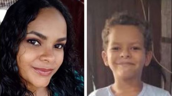 Mãe e filho foram mortos atropelados por motorista embriagado - Reprodução/TV Globo