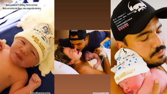 Nasce Massimo, filho de Gabriela Pugliesi e Tulio Dek - Foto: Reprodução/ Instagram