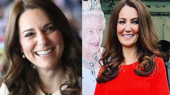 Sósia de Kate Middleton comenta teorias da conspiração - (Foto: reprodução/Getty Images/Instagram)