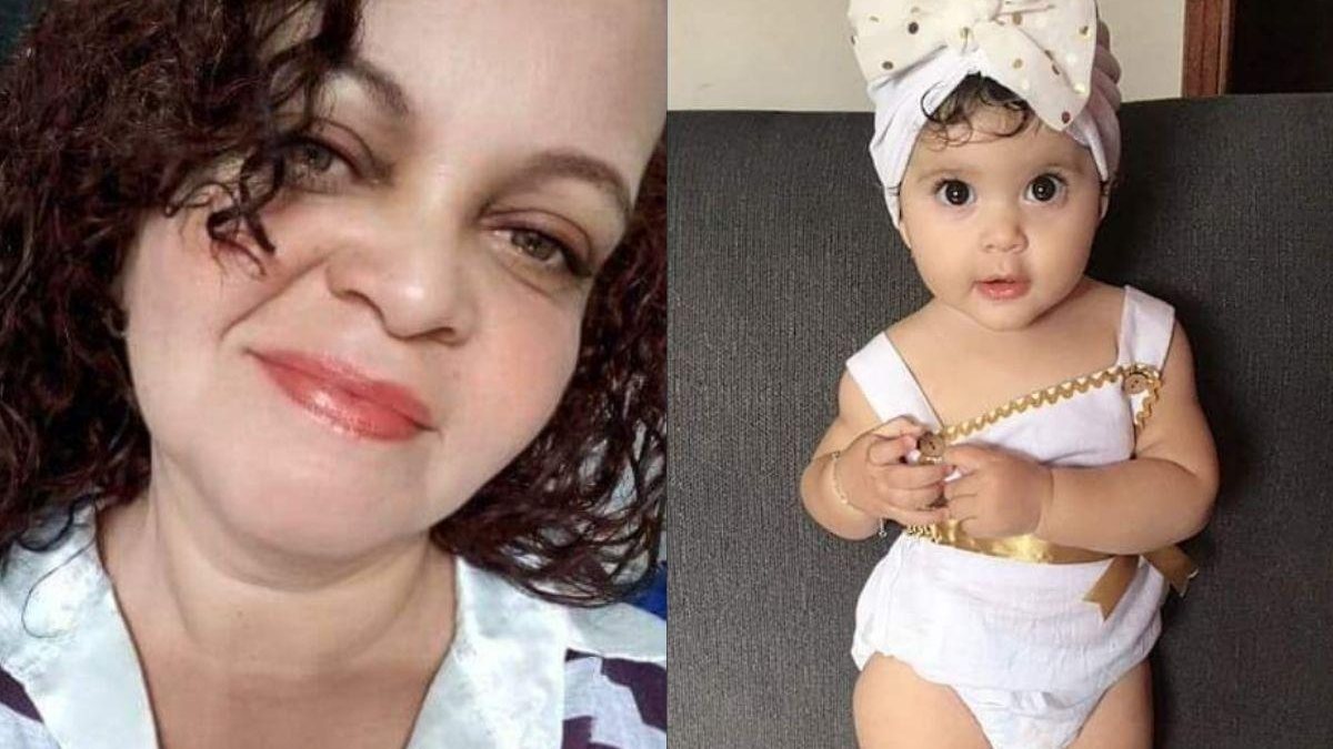 A neta de Dileuza, Fernanda, está grávida - Arquivo pessoal