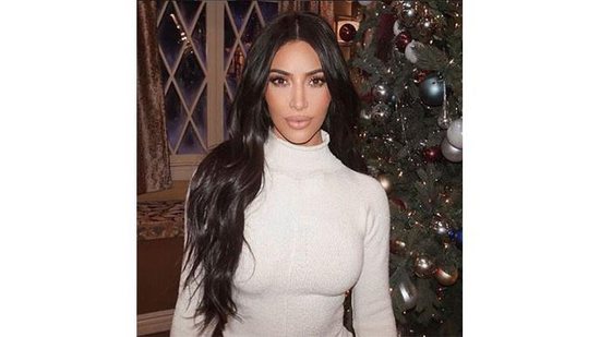 Kim Kardashian divertiu os fãs - Reprodução/ Instagram
