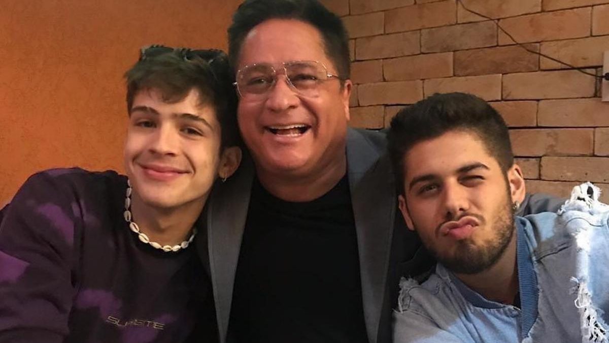 João Guilherme com o pai Leonardo - Reprodução / Instagram @joãoguilherme