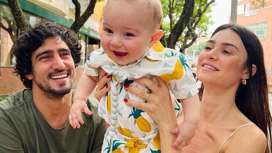 Francisco, o primeiro filho do casal Thayla e Renato - Reprodução/Instagram