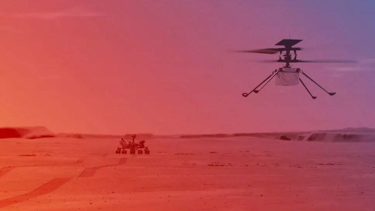 Drone deve voar e fotografar Marte - Divulgação/ Nasa