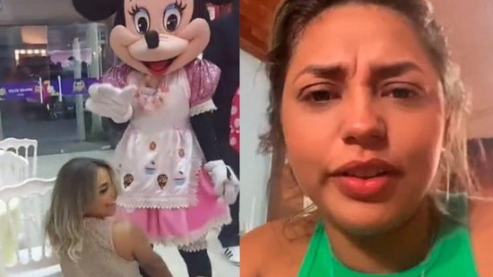 Mãe é criticada após dançar funk de roupa transparente na festa da filha - Reprodução/Instagram