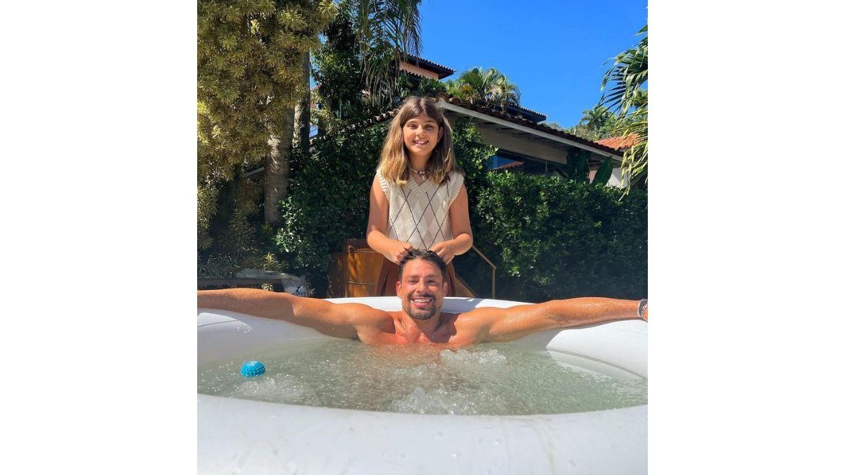 A menina é a única filha do ator, fruto do relacionamento com Grazi Massafera. - Reprodução / Instagram