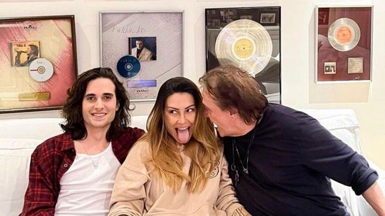 Fiuk, Cleo comemoram aniversário de Fábio Jr - Reprodução/ Instagram