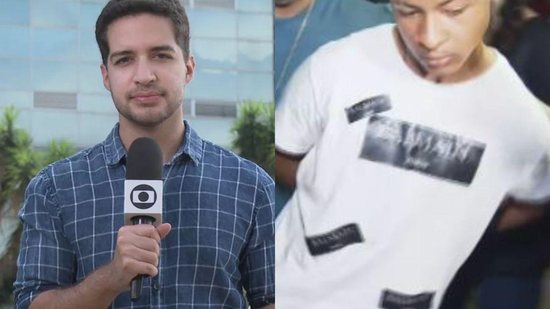 Jornalista da TV Globo foi esfaqueado em Brasília - reprodução TV Globo