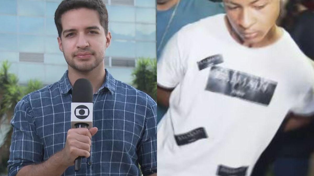 Jornalista da TV Globo foi esfaqueado em Brasília - reprodução TV Globo