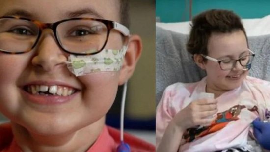 Após tratamento revolucionário, criança com câncer é curada em estágio terminal - Reprodução/BBC News