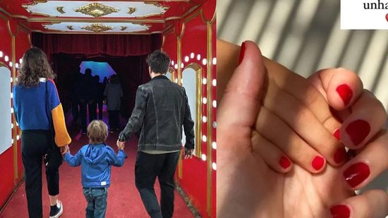 Esposa de Junior Lima rebate críticas que recebeu após pintar unhas do filho: “É uma criança” - Reprodução/Instagram