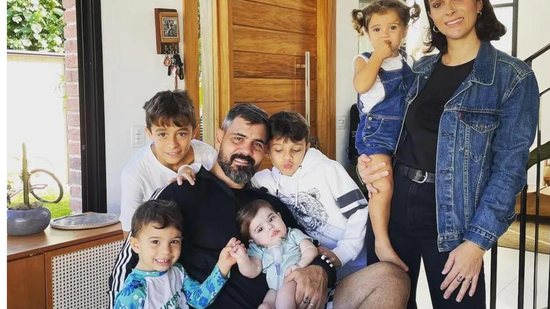 Juliano Cazarré fala sobre chegada do sexto filho - Reprodução/Instagram