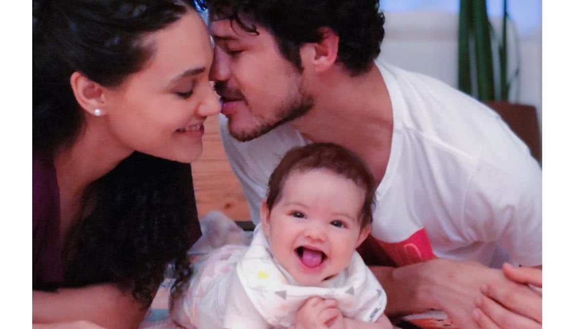 Família para documentário da Globo - reprodução