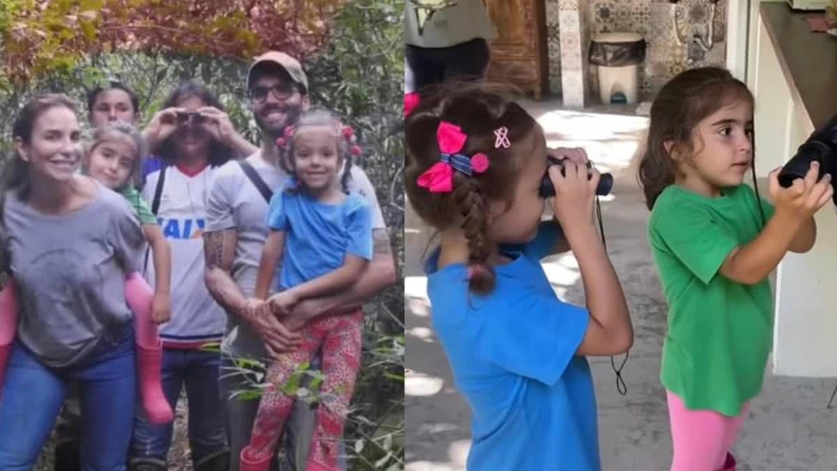 Ivete Sangalo compartilha vídeo das filhas brincando com abelhas - Reprodução/ Instagram