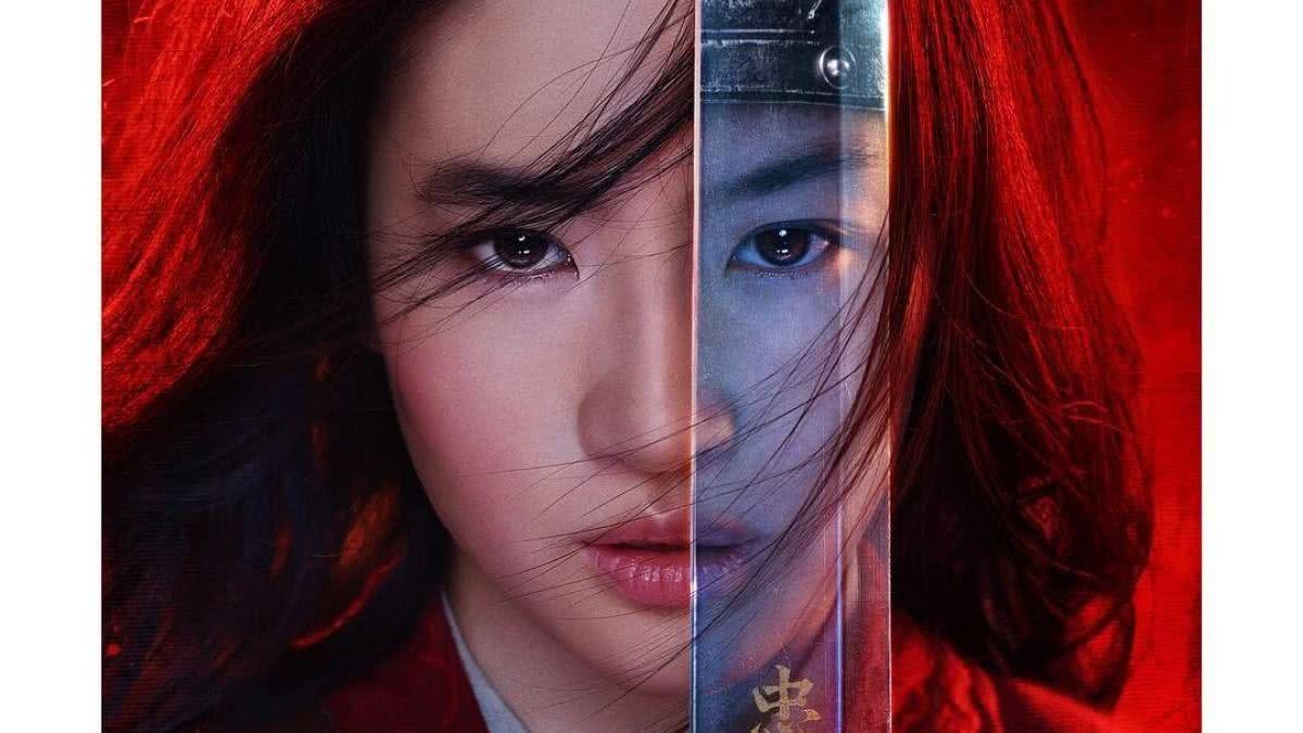 Poster oficial de Mulan - reprodução/ Instagram