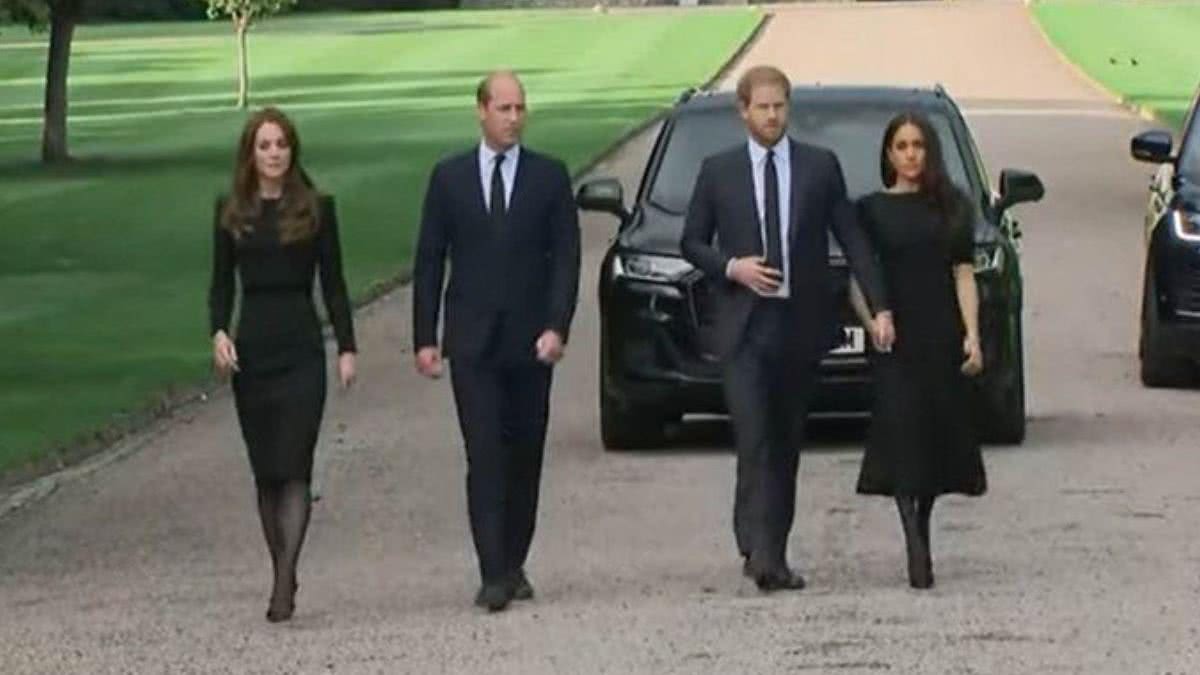 Eles fizeram uma aparição surpresa e estão mostrando a união familiar - Reprodução / YouTube The Royal Family
