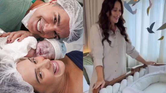 Claudia Raia dá detalhes do berço do filho recém-nascido, Luca - Reprodução/Instagram