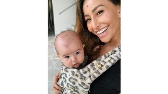 Sabrina Sato já compartilhou vários vídeos superfofos da filha - reprodução/Instagram
