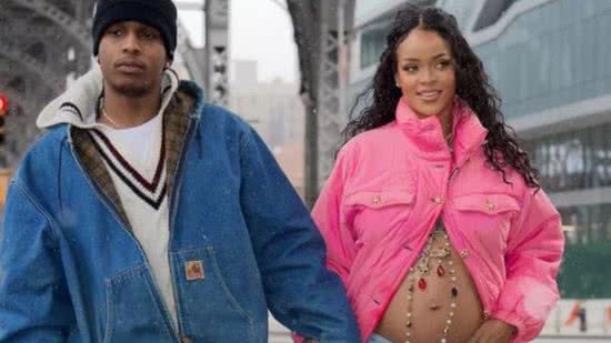 Rihanna e ASAP Rocky estão curtindo as primeiras semanas ao lado do filho - Reprodução/Instagram