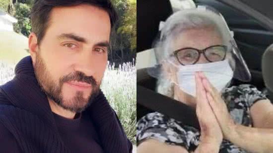 Mãe do Padre Fabio de Melo está intubada com Covid - reprodução Instagram