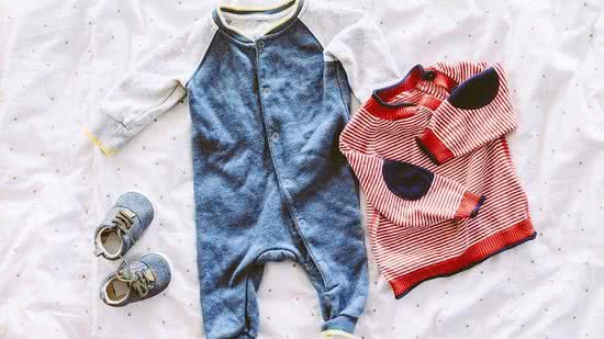 Durante o primeiro ano do bebê, ele usa até cinco tamanhos de roupa diferente. Optar por alugar o enxoval é economizar tempo, dinheiro e recursos naturais - Divulgação / Use Circulô