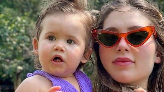 Virginia com Maria Alice, sua filha de 1 ano, fruto de seu relacionamento com Zé Felipe - Reprodução/Instagram/@virginia