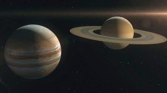 Alinhamento de Júpiter e Saturno: como, quando e onde ver a fenomenal conjunção dos planetas - Freepik