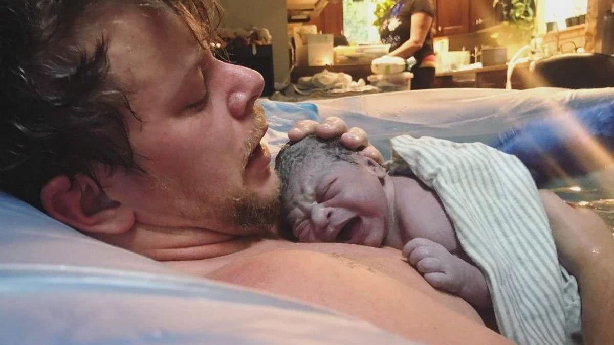 Danny Wakefield, deu à luz primeira filha, Wilder Lea  (Foto: Reprodução / Instagram @
