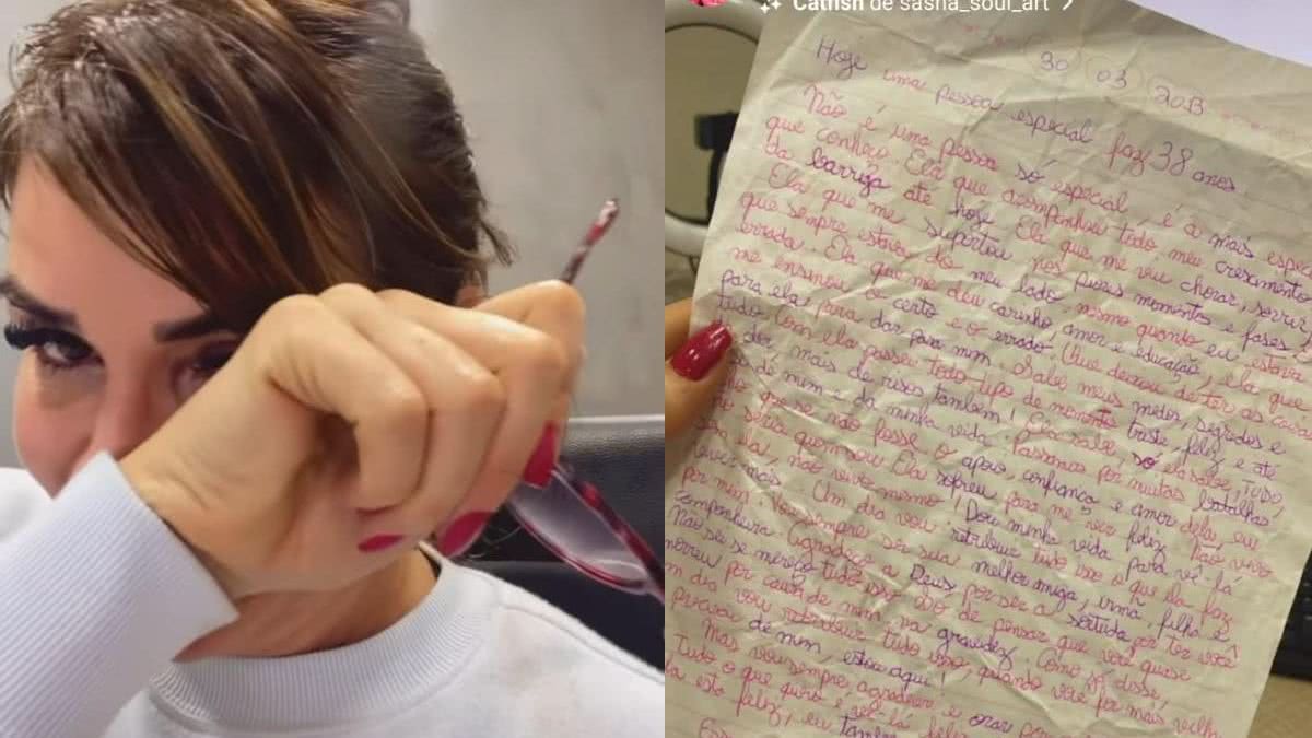 Mãe de Viih Tube se emociona ao encontrar carta escrita pela filha aos 13 anos - Reprodução/Instagram