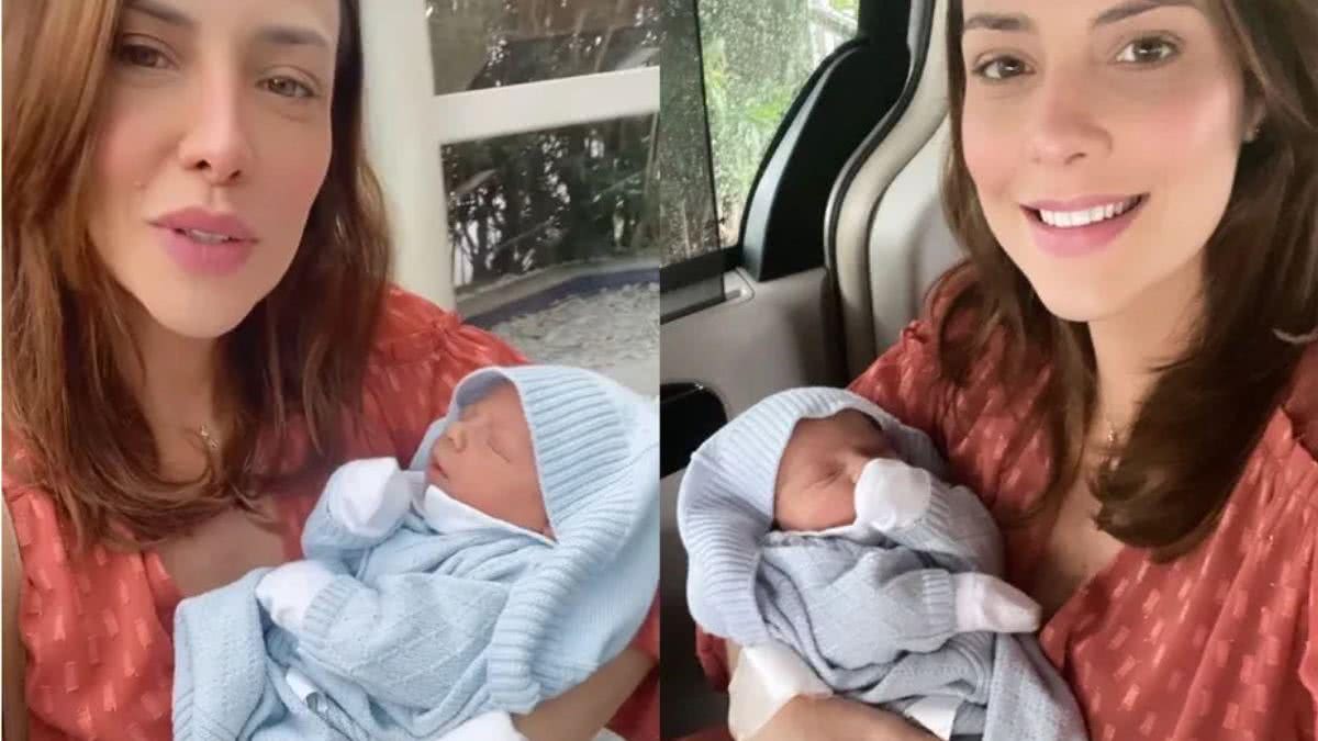 Camila Rodrigues desabafa sobre cólicas do filho - Reprodução/Instagram