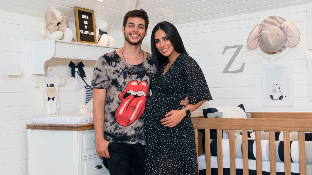 Jade Seba e Bruno Guedes são pais de Zion - Divulgação