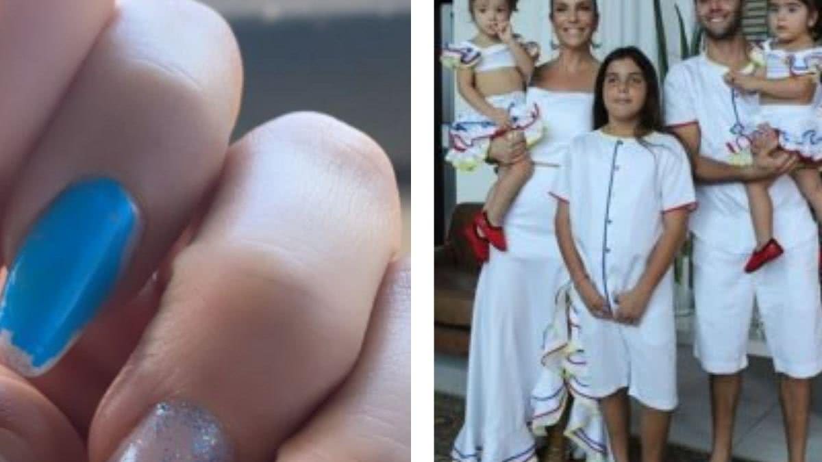 Ivete mostrou as unhas pintadas no Instagram - Reprodução/ Instagram