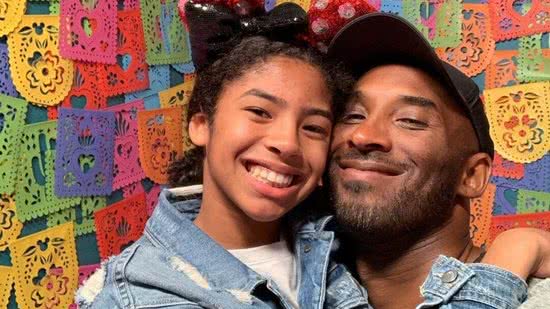 Kobe e a filha morreram em um acidente aéreo, na Califórnia, a caminho de um torneio de basquete que a menina iria participar - reprodução / Instagram @vanessabryant