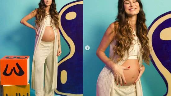Thaila grávida com o marido Renato e Francisco - Reprodução/Instagram