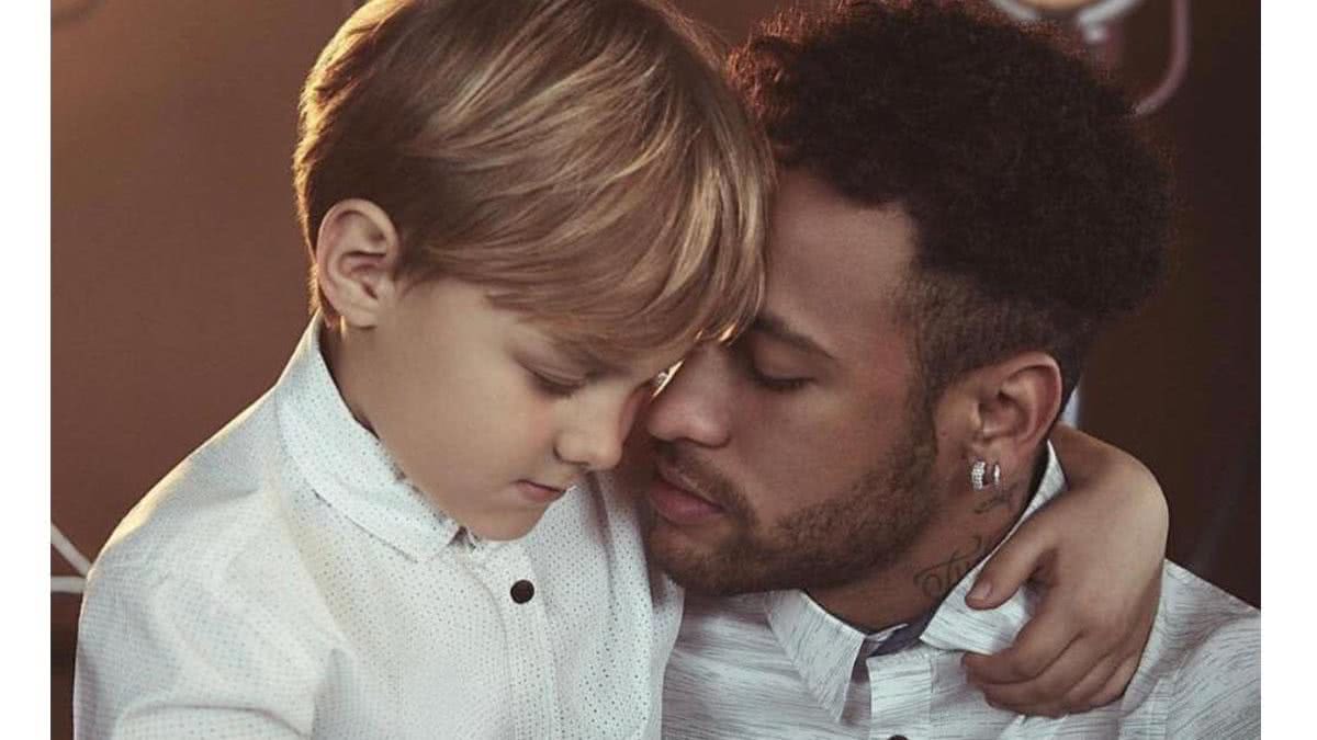 Neymar disse que a acusação está mexendo com o filho (Foto: Reprodução/Instagram @