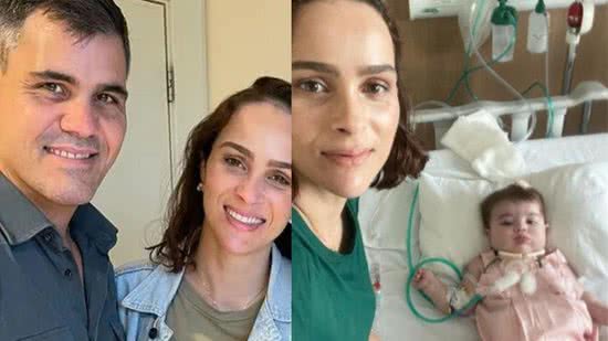 Letícia Cazarré, esposa do ator Juliano Cazarré, postou a primeira foto oficial da família reunida - Reprodução/Instagram/@leticiacazarre