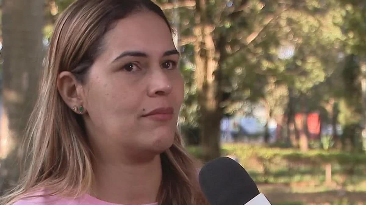 Mãe de criança vítima de tentativa de sequestro agradece babá - Reprodução/TV Globo