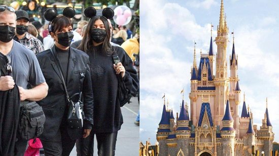 Kylie Jenner curtiu um passeio VIP na Disney - Reprodução / The Grosby Group