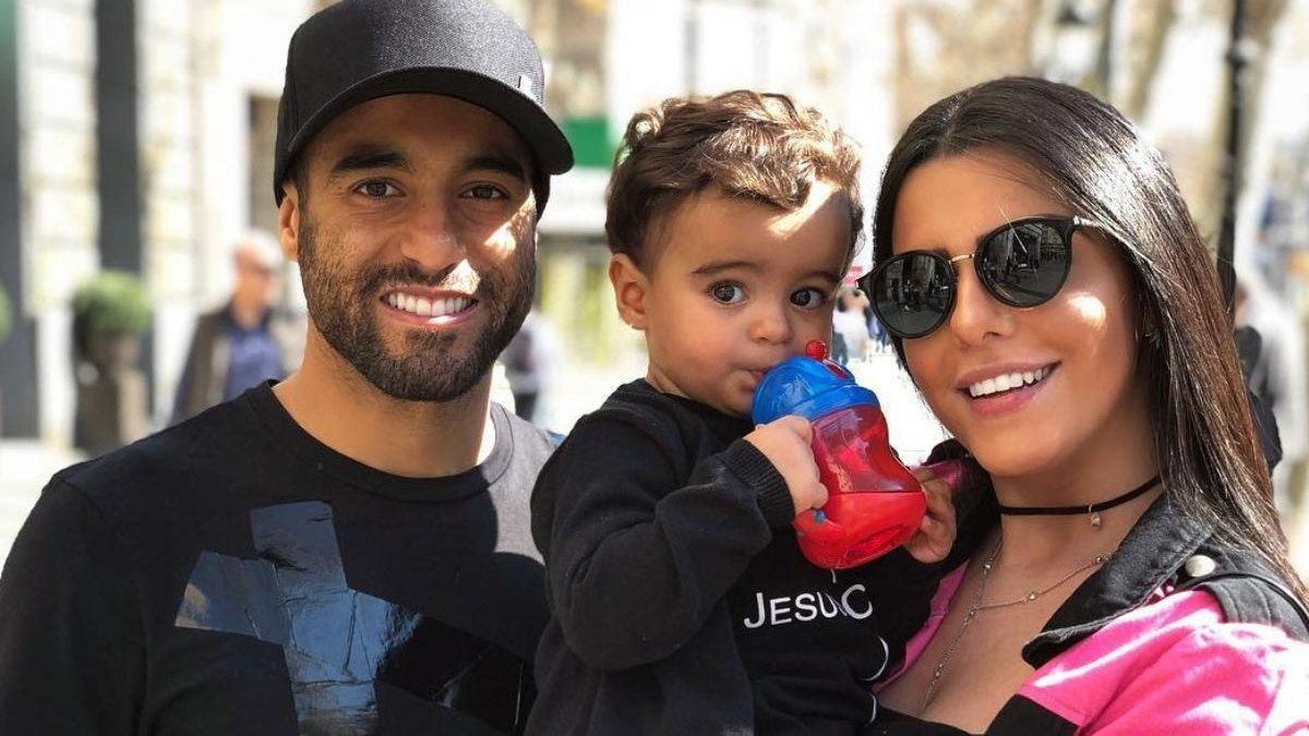 Lucas Moura e Larissa Saad são pais de Miguel e agora também são pais de Pedro (Foto: Reprodução / Instagram 