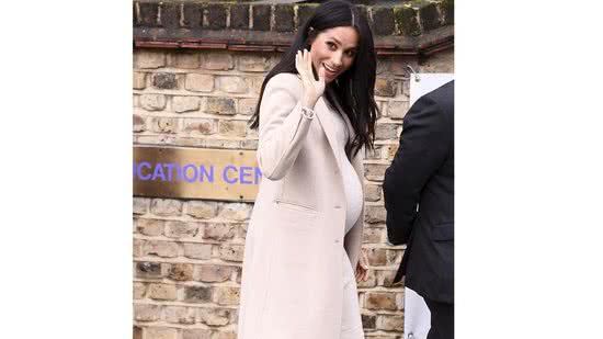 Meghan já está no último trimestre da gravidez - Getty Images