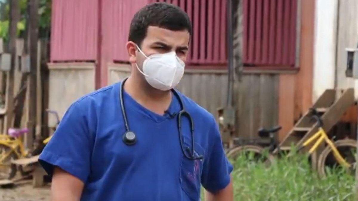 Médico voluntário ajudou famílias no Acre - Reprodução / Fantástico