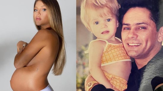 Filha do cantor Leandro mostra primeira foto do recém-nascido - Reprodução/Instagram